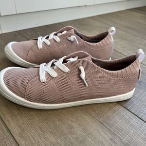 Roxy Bayshore Shoes Sneakers Pink Womens Size 9 Mesh slip on